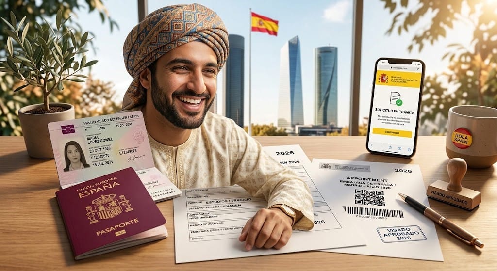 الدليل الشامل للحصول على تأشيرة إسبانيا 2026: الشروط، الخطوات والتحديات الشائعة للمواطنين العرب